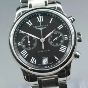 Longines Longines Master Collection L2.669.4 38mm Stainless steel Black