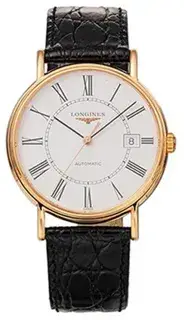 Longines Longines Presence L4.921.1.11.2 39mm Stainless steel White