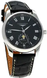 Longines Longines Master Collection L2.909.4.51.7 40mm Stainless steel Black