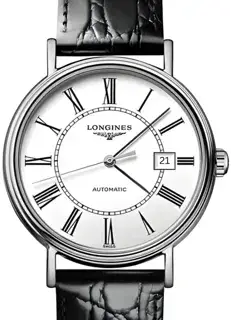 Longines Longines Presence L4.790.4.11.2 38mm Stainless steel White