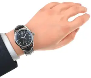 Longines Longines Conquest L1.648.4.52.2 38mm Stainless steel Black