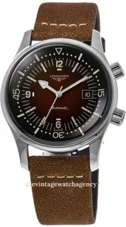 Longines Longines Heritage L3.774.4.60.2 42mm Stainless steel Brown