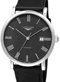 Longines Longines Elegant L4.911.4.71.2 41mm Stainless steel Gray