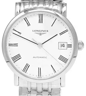 Longines Longines Elegant L48094116 34.5mm Stainless steel White