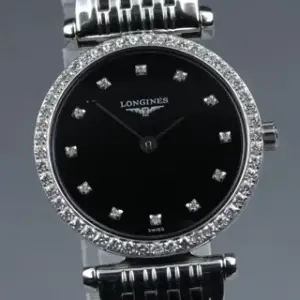 Longines Longines La Grande Classique L4.241.0 23mm Stainless steel Black
