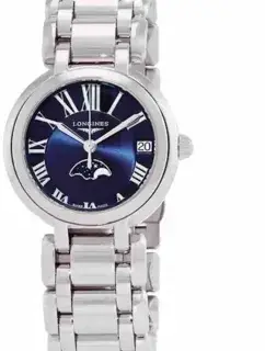 Longines Longines PrimaLuna L8.115.4.91.6 30mm Stainless steel Blue