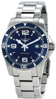 Longines Longines HydroConquest L3.740.4.96.6 41mm Stainless steel Blue