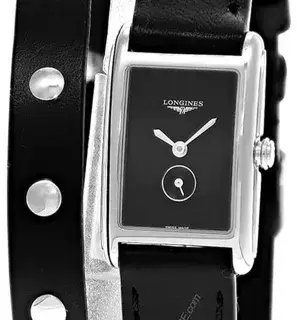 Longines Longines DolceVita L55124592 37mm Stainless steel Black