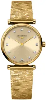 Longines Longines La Grande Classique L4.209.2.33.E 24mm Yellow gold and PVD Golden