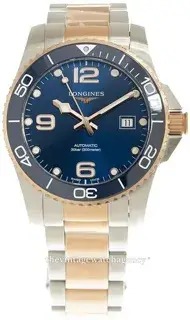 Longines Longines HydroConquest L3.781.3.98.7 41mm Stainless steel Blue