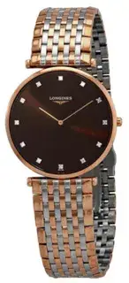 Longines Longines La Grande Classique L4.766.1.67.7 37mm Rose gold Brown