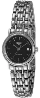 Longines Longines Presence L4.321.4.52.6 Stainless steel Black