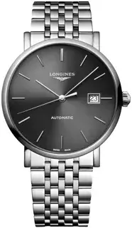 Longines Longines Elegant L4.910.4.70.6 39mm Stainless steel Gray
