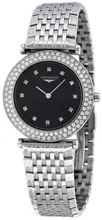 Longines Longines La Grande Classique L4.308.0.57.6 29mm Stainless steel Black