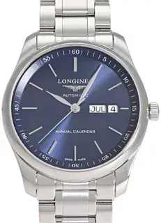Longines Longines Master Collection L2.910.4.92.6 40mm Stainless steel Blue