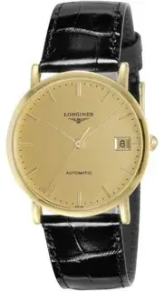 Longines Longines Presence L4.778.6.32.0 Yellow gold Champagne