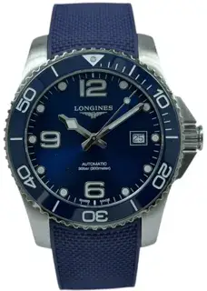 Longines Longines HydroConquest L3.781.4.96.9 41mm Stainless steel Blue