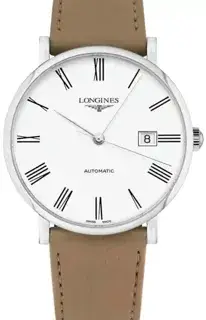 Longines Longines Elegant L4.911.4.11.0 41mm Stainless steel White