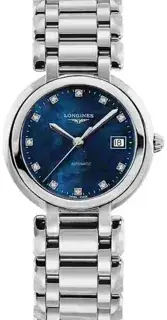 Longines Longines PrimaLuna L8.113.4.98.6 31mm Stainless steel Blue
