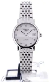 Longines Longines Elegant L4.309.4.87.6 25mm Stainless steel White