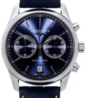 Longines Longines Master Collection L2.629.4.92.0 40mm Stainless steel Blue