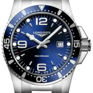 Longines Longines HydroConquest L3.780.4.96.6 39mm Stainless steel Blue