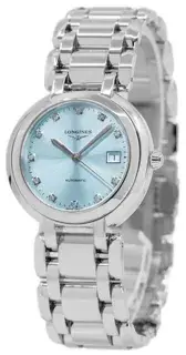 Longines Longines PrimaLuna L81134906 30mm Stainless steel Blue