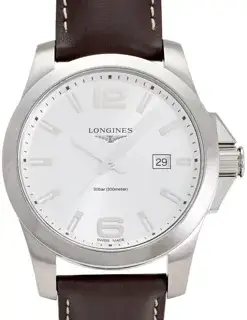 Longines Longines Conquest L3.760.4.76.5 43mm Stainless steel Silver