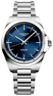 Longines Longines Conquest L3.720.4.92.6 38mm Stainless steel Blue