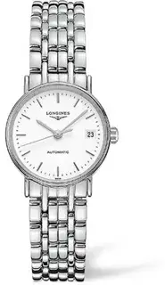 Longines Longines Presence L43214126 25.5mm Stainless steel White