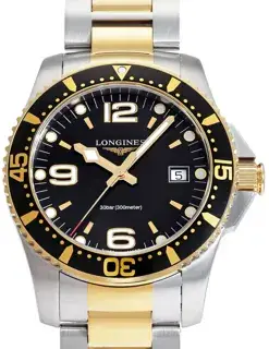 Longines Longines HydroConquest L3.740.3.56.7 41mm Stainless steel Black