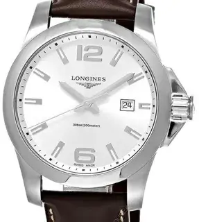 Longines Longines Conquest L37604765 43mm Stainless steel Silver