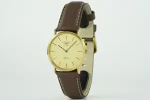 Longines Longines Presence 150 6799 32mm Yellow gold Champagne