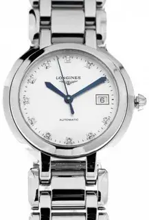 Longines Longines PrimaLuna L81134876 30mm Stainless steel White