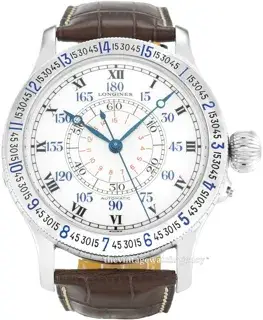 Longines Longines Heritage L2.678.4.11.0 47.4mm Stainless steel White