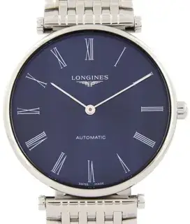 Longines Longines La Grande Classique L4.918.4.94.6 38mm Stainless steel Blue