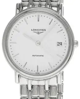Longines Longines Presence L48214126 34.5mm Stainless steel White