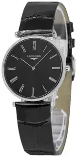Longines Longines La Grande Classique L4.709.4.51.2 33mm Stainless steel Black