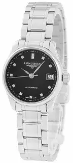 Longines Longines Master Collection L2.128.4.57.6 25.5mm Stainless steel Black