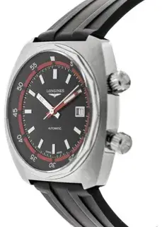Longines Longines Heritage L27954529 Stainless steel Black