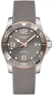 Longines Longines HydroConquest 39mm Stainless steel Gray