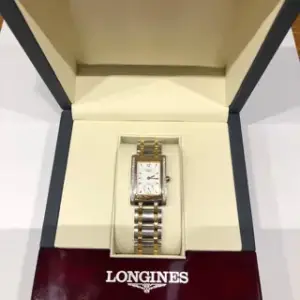 Longines Longines DolceVita L5.502.5.19.7 22.5mm Rose gold and Stainless steel White