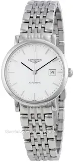 Longines Longines Elegant L4.310.4.12.6 29mm Stainless steel White