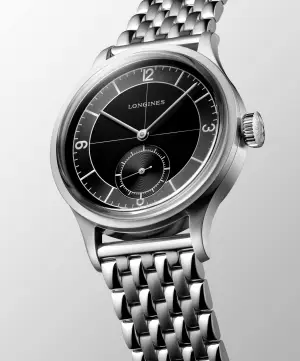 Longines Heritage Classic Sector Black