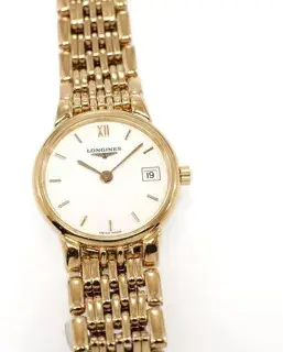 Longines Longines La Grande Classique L5.132.2.12.6 23mm Yellow gold White