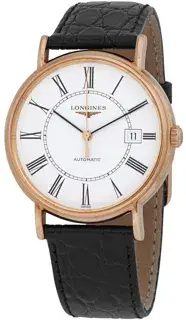 Longines Longines Presence L4.921.1.11.2 38.5mm Stainless steel White