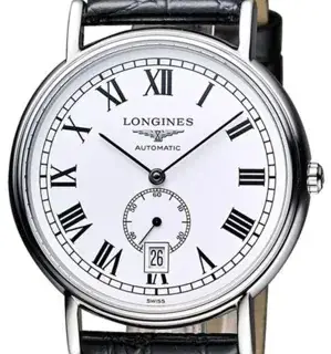 Longines Longines Presence L4.805.4.11.2 38.5mm Stainless steel White