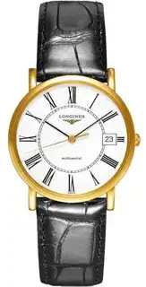 Longines Longines Presence L4.778.6.11.0 34.5mm Yellow gold White