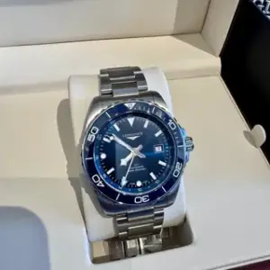 Longines Longines HydroConquest L3.890.4.96.6 43mm Stainless steel Blue