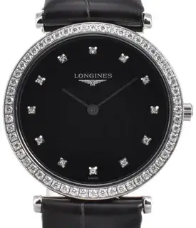 Longines Longines La Grande Classique L4.513.0.58.6 29mm Stainless steel Black